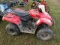 Red Artic Cat 4 Wheeler ATV, Drove Into Line, No Paperwork