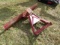 Red 6' 3pt Backblade