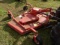 Farm King 7' 3pt Finish Mower, Working Mower