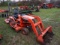 Kubota BX2200 Sub Compact Tractor w/ Loader & Mower, 1177 Hours, 3 Cylinder