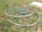 (2) Antique Steel Rake Wheels