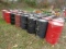 (9X) Metal Oil Barrels, By The Piece Times 9