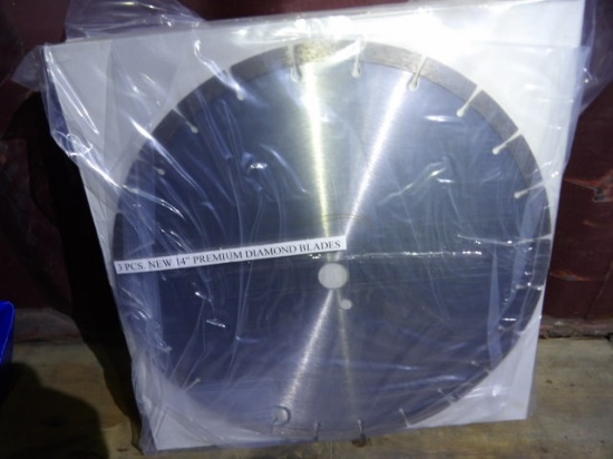 3pc 14" Diamond Blades