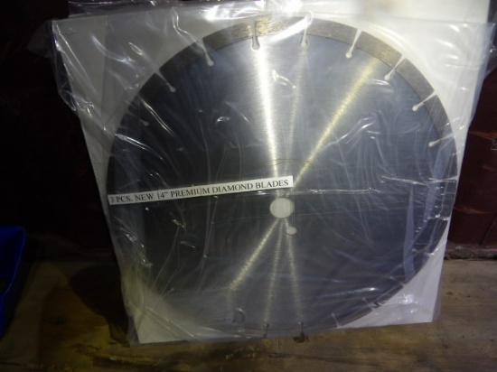 3pc 14" Diamond Blades