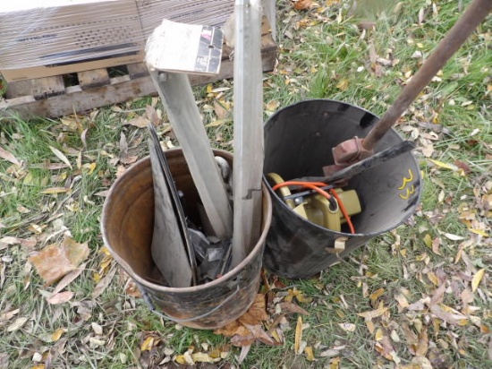 (2) Buckets Of Misc Tools