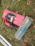 Milwaukee Sawzall, (2) Jig Saws & Toolbox