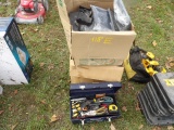 Liscense Plate Holders & Toolbox w/ Tools