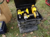 Large Lot Of Dewalt Power Tools