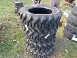 (4) 10-16.5 SSL Tires, New