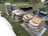 Large Lot Of Folding Chairs