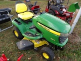 John Deere X300 Riding Mower, 42