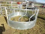 New Closed Bottom Round Bale Feeder