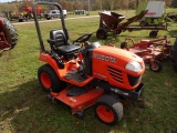 Kubota BX2350 4wd Sub Compact Tractor w/ Mower, 3 Cyl Diesel, Rops, 3pt Arm