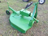 John Deere 4' 3pt Rotary Mower, Consignor States The Gearbox Is Seized From