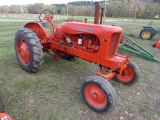 Allis Chalmers WD45 Antique Tractor w/ 3pt Hitch, Nice 12.4-38 Tires, Runs