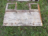 New Weld On Quick Attach Plate w/ High Back