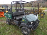 07 Kawasaki Mule 3010 Gas Utility Vehicle, 4x4, Manual Dump Box, 1156 Hours