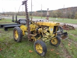 International 140 Industrial w/ Side Mounted Sicklebar Mower, Runs Good