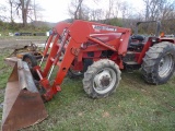 Case IH C80 4wd Tractor w/ 2255 Quick Attach Loader w/ Joystick Valve, Shut