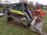 New Holland C185 Compact Track Loader / Skid Steer, Cab w/ Heat & AC Missin