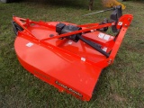 Unused Land Pride RCR1260 3pt Rotary Mower, Rubber Guards, Slip Clutch
