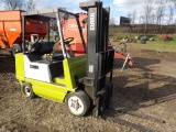 Clark GCS25MB Forklift, OROPS, LP Gas, Side Shift, 8800 Lb Machine, Runs &