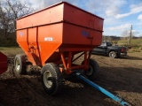 Killbros 385 Gravity Wagon On HD 12 Ton Running Gear w/ Big Wheels, Nice Wa