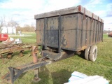 14' Farm Dump Trailer, No Paperwork