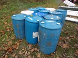(12) Plastic Barrels