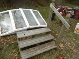 3 Tier Wood Steps