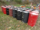 (9X) Metal Oil Barrels, By The Piece Times 9