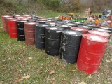 (9X) Metal Oil Barrels, By The Piece Times 9
