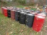 (9X) Metal Oil Barrels, By The Piece Times 9