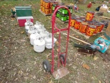 Red Hand Truck