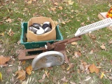 Metal Seat, Clay Pigeon Launcher