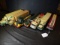 (7) Used Hess Trucks, Played With / Displayed, No Boxes