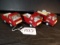 (3) Small Scale Tonka Trucks