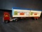 Matchbox Tractor Trailer w/ Sea Containers, Unusual Toy!