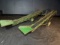 (2) John Deere Hay Elevators, Belts Are Broken, Metal Wheels