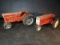 (2) Tru Scale Tractors