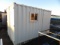 7x12 Storage Container, Side Door & Window, Minor Floor Damage