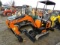 AGT QH12 Mini Excavator w/ Thumb, Orange, Briggs & Stratton Gas Engine, Unu