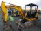JCB 803 Mini Excavator, OROPS, Good Rubber Tracks, Backfill Blade, Runs & D
