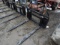 AGT SAII100 SSL Pallet Forks, Universal Quick Attach