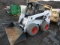 Bobcat S220 Skid Steer, OROPS, Excellent Tires, Good Running Kubota Diesel