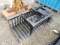 Unused KC 6' Heavy Duty Rock Grapple Bucket, SSL Quick Attach