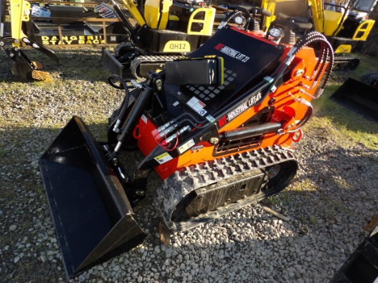 Agrotk LRT23 Tracked Stand On Skid Steer, Briggs & Stratton Gas Engine, 800