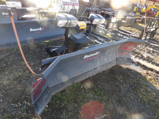 Snowex Speedway Snowplow, Just Over 8', Very Light Use, Comes With Mounts B