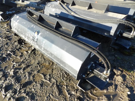 Wolverine TL-12-72W Hydraulic SSL Rototiller, 6'