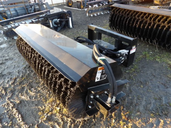 Wolverine PAB-11-72W 6' SSL Power Angle Broom